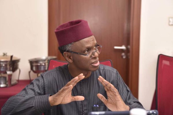 Surrendering to criminals is not an option, El-Rufai maintains