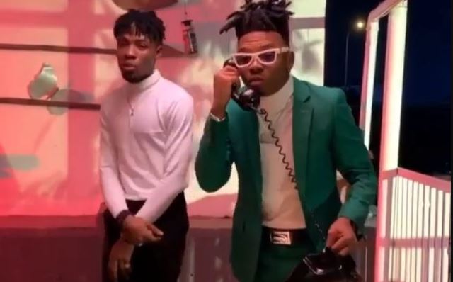 Joeboy and Mayorkun on a new song