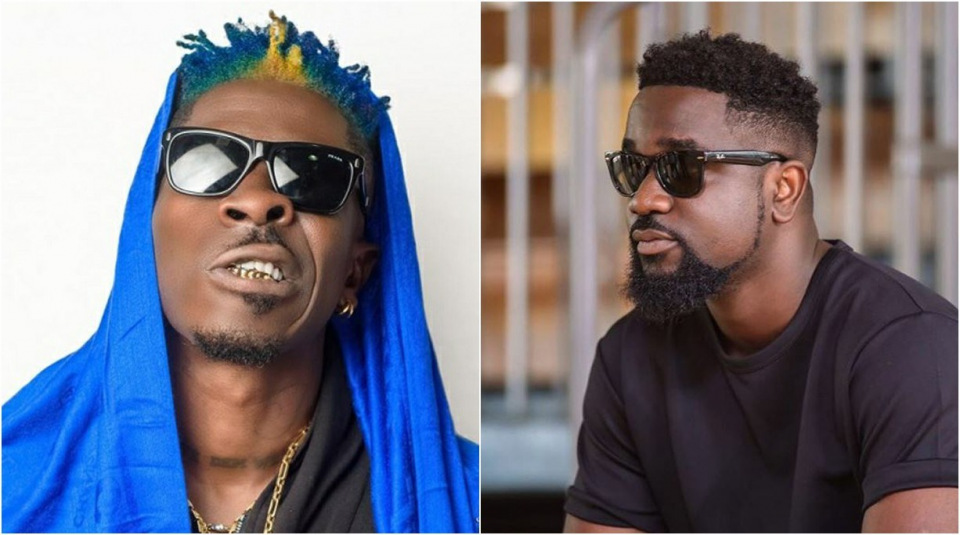 Shatta Wale and Sarkodie fight