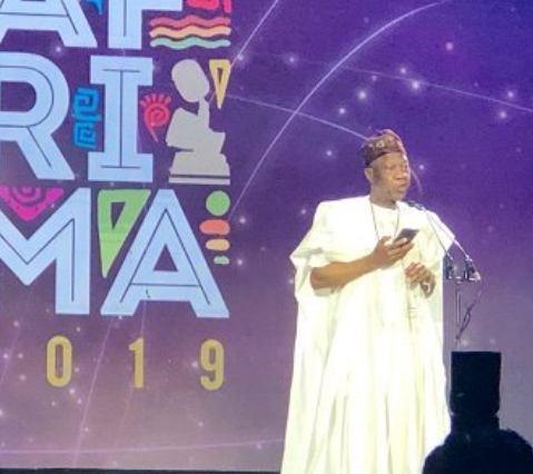 Lai Mohammed at AFRIMA