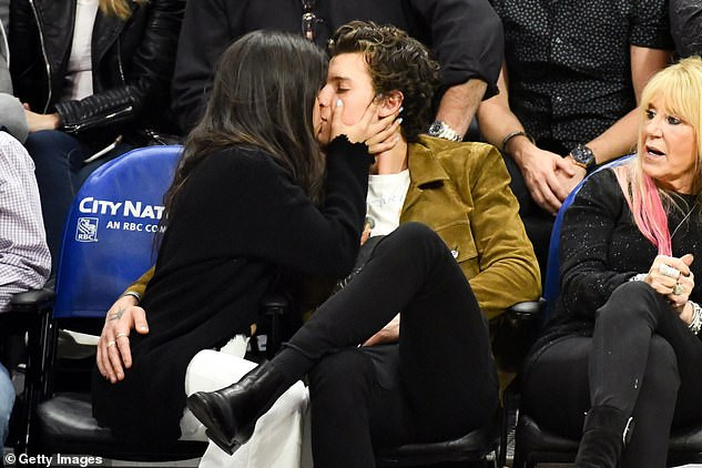 Camilla Cabello and Shawn Mendes loved up
