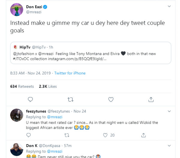 M4r Eazi calls out Hip Tv