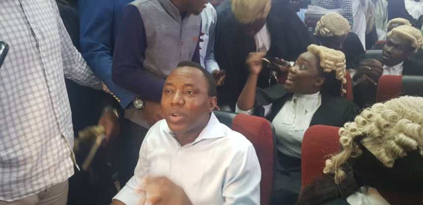 Omoyele Sowore in court