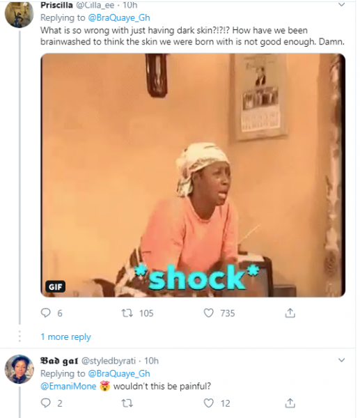 Twitter reacts to bleaching video