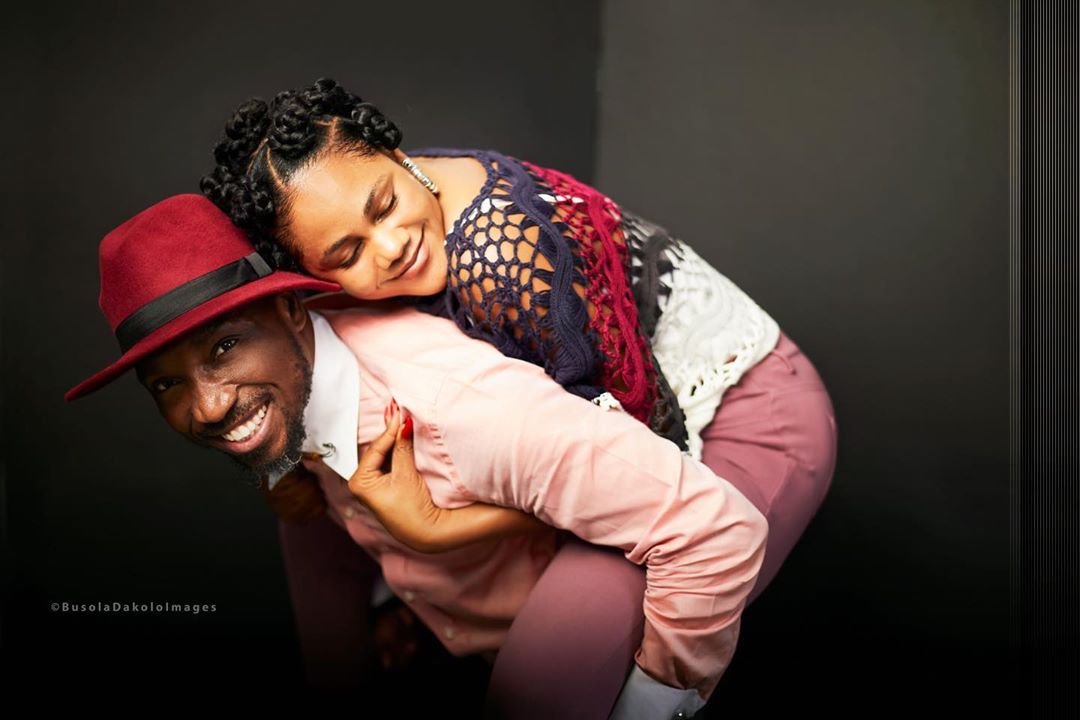 Busola Dakolo and Timi Dakolo Valentine