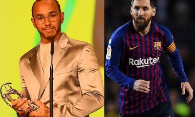 Messi and Hamilton bag Laureus World Sportsman of the Year award