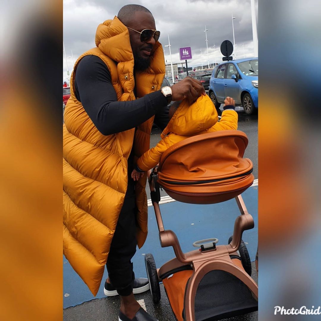 Jim Iyke shares lovely photos with his son in France