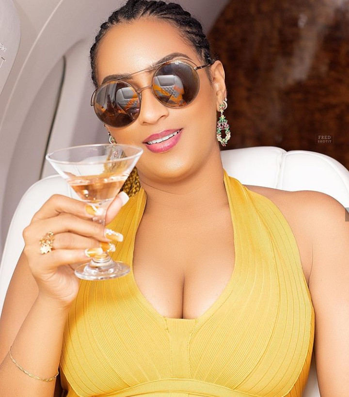 Juliet Ibrahim responds to Iceberg Slim with a toast to douchebags and a**holes
