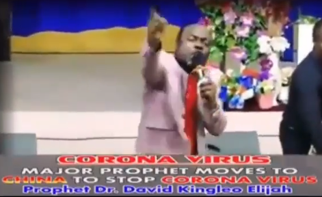 Nigerian prophet announces China trip to 'prophetically destroy' Coronavirus [VIDEO]