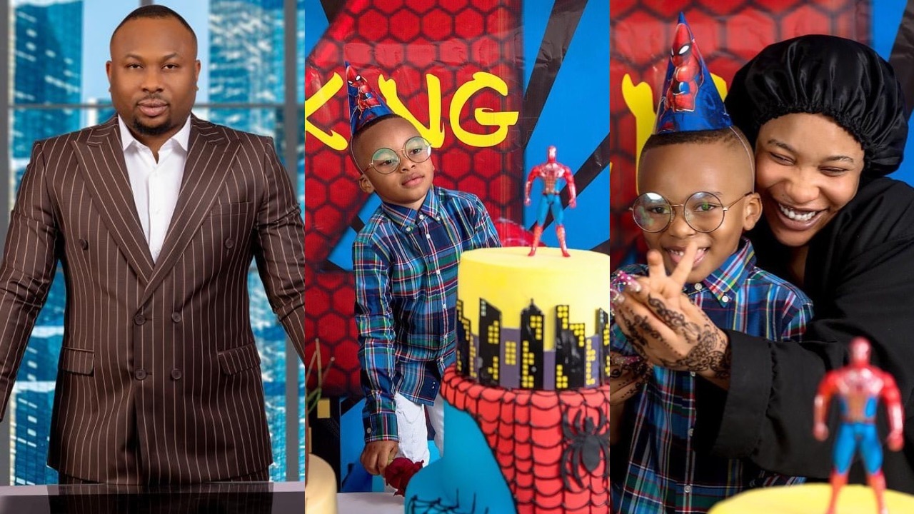 Olakunle Churchill sends birthday wishes to son, accuses Tonto Dikeh of preventing him from seeing son