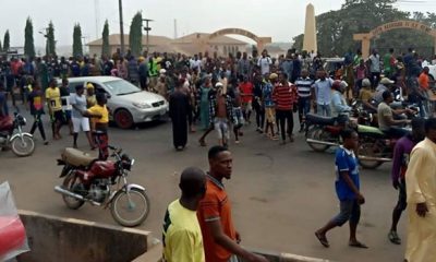 One dead, many injured as police fire gunshots at youths protesting killing of footballer in Sagamu