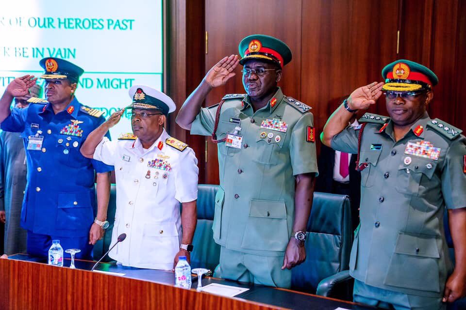 Sacking service chiefs now will threaten national unity - Presidency