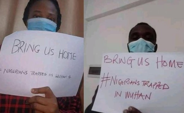 Coronavirus: Nigerians trapped in Wuhan take to social media to plead with FG to return them home