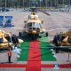 President Buhari launches three new combat helicopters in Abuja