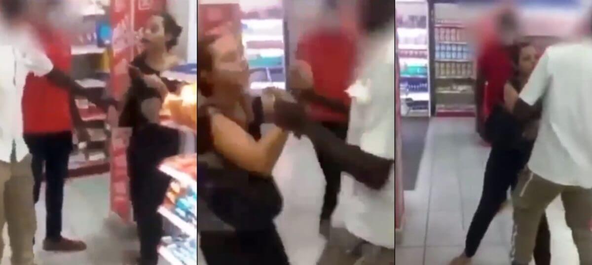 Asian woman dragged out of supermarket in Ghana for refusing to use hand sanitizer