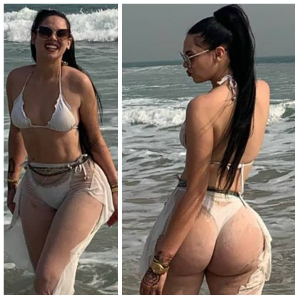 ex-wife, Sonia Morales puts sexy body