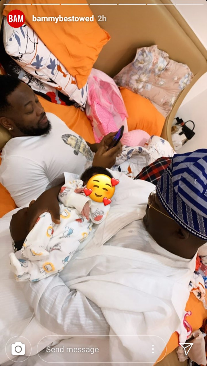 BamBam shares adorable photo of her dad and hubby with daughter
