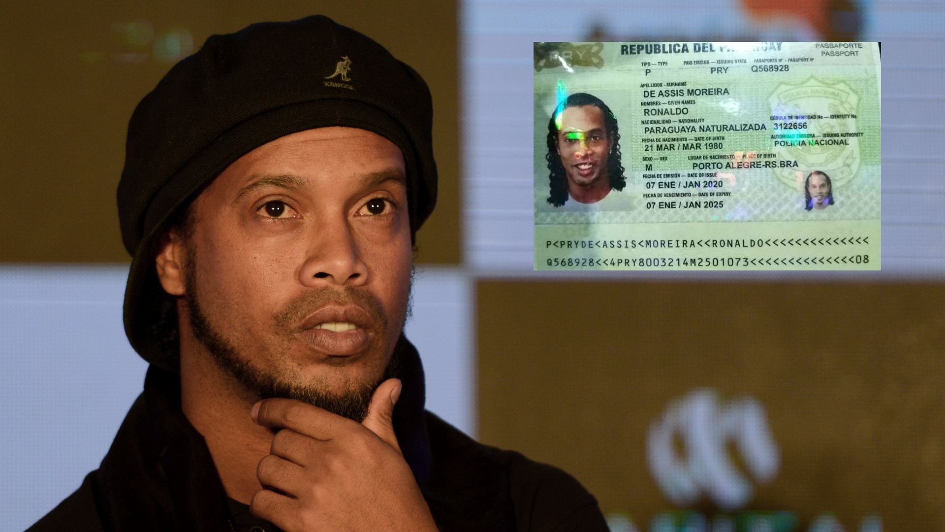 Football legend Ronaldinho arrested with fake passport in Paraguay