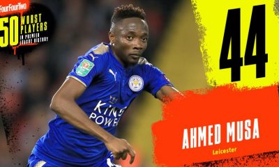 Ahmed Musa, Akinbiyi on 50 worst players in Premier League history list