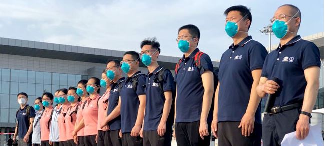 Chinese medical team arrives Nigeria