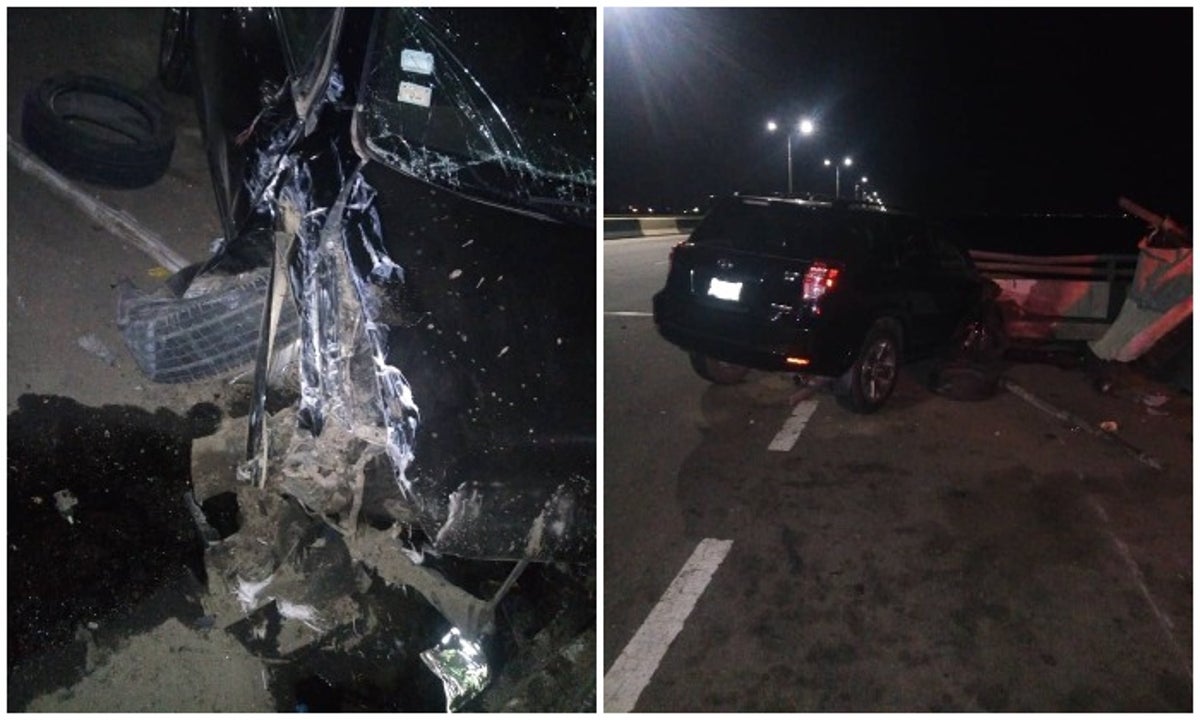 SUV involved in lone accident on Third Mainland Bridge