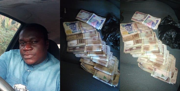 Nigerian man hailed for returning N100,000 that fell from woman's bag