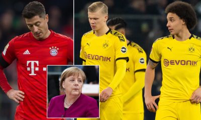 Angela Merkel okays Bundesliga's move to resume league mid May