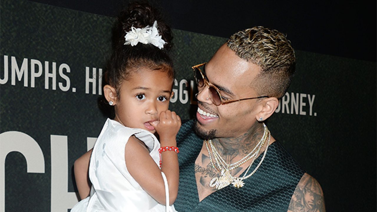 Chris Brown's daughter sings for him in adorable video on his birthday