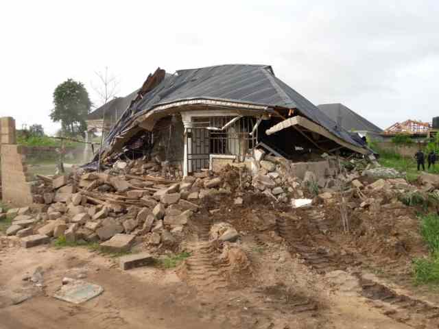 Cross River demolishes suspected kidnap kingpin's mini estate