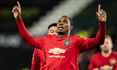 Manchester United suspends talks with Shanghai Shenhua for Odion Ighalo