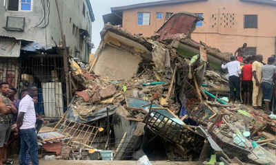 3 killed, 9 injured in Lagos building collapse, 2 years after demolition order topnaija.ng