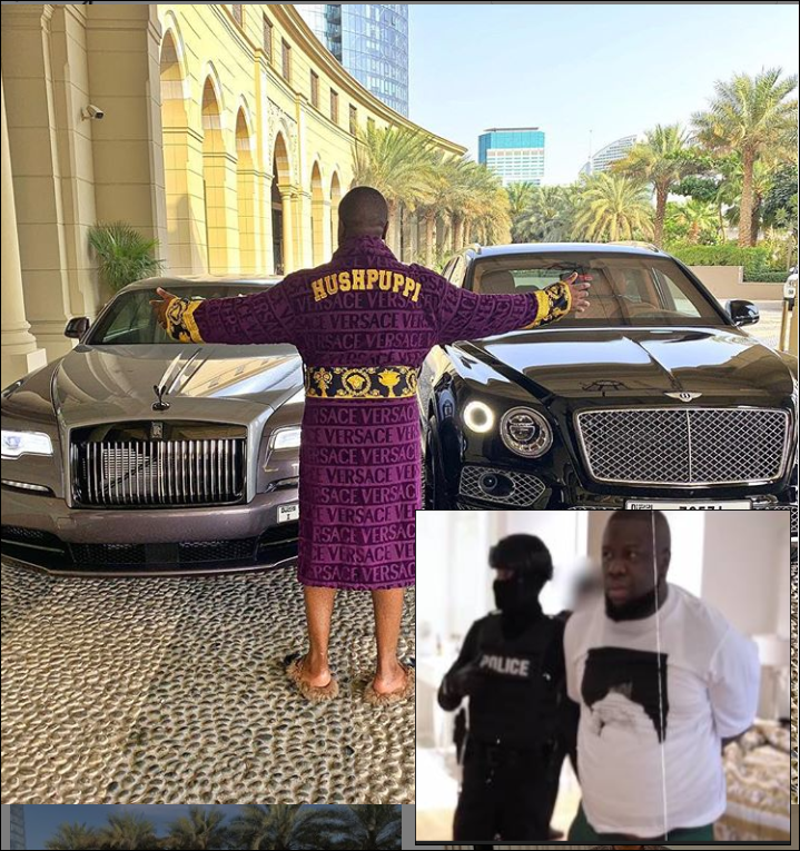 Hushpuppi has been transferred from Chicago to California