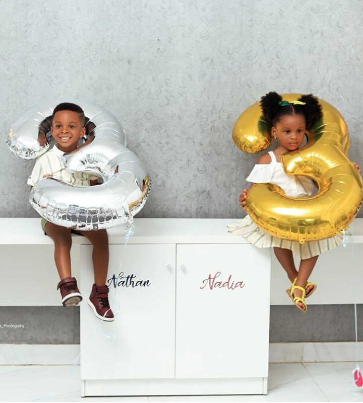 Paul Okoye's twins turn 3, see adorable photos topnaija.ng