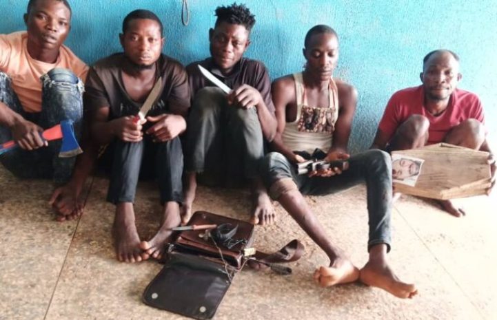 Ogun herbalist, four other notorious robbers arrested topnaija.ng