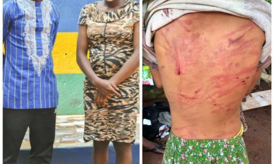 See how couple brutalized their 12-year-old daughter for dozing off