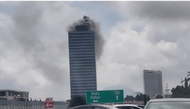 World Trade Centre building in Abuja gutted by fire topnaija.ng