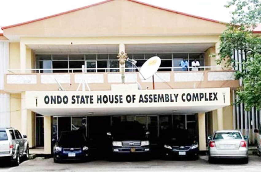 Ondo Assembly suspends deputy speaker for unruly behavior