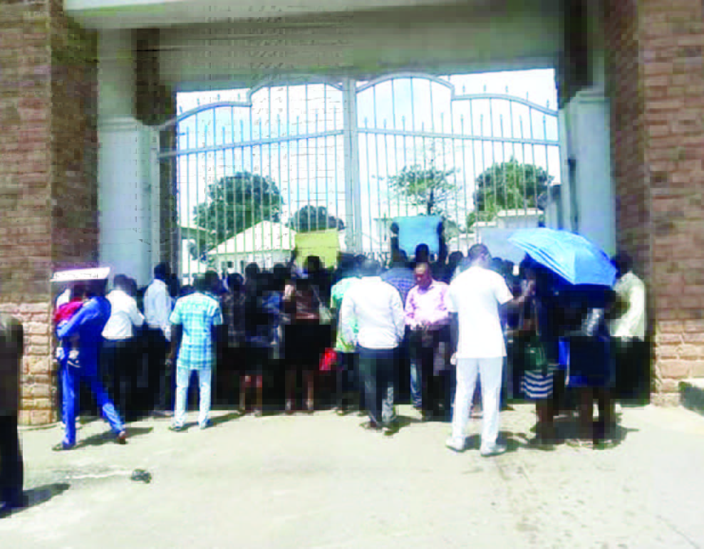 Imo oil workers block Government House over unpaid salaries