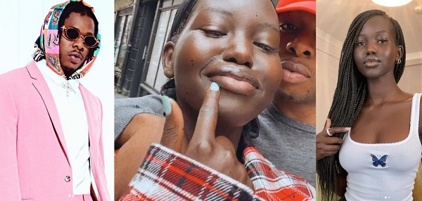 Runtown sparks dating rumours with Sudanese-Australian model, Adut Akech