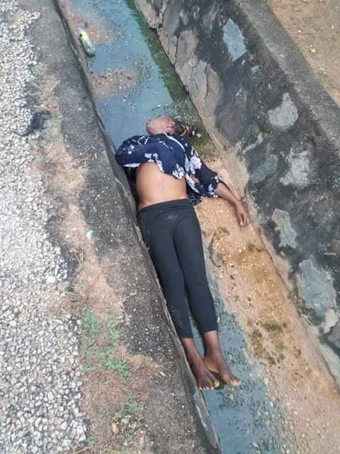 Corpse of a woman found dumped inside drainage in Benue