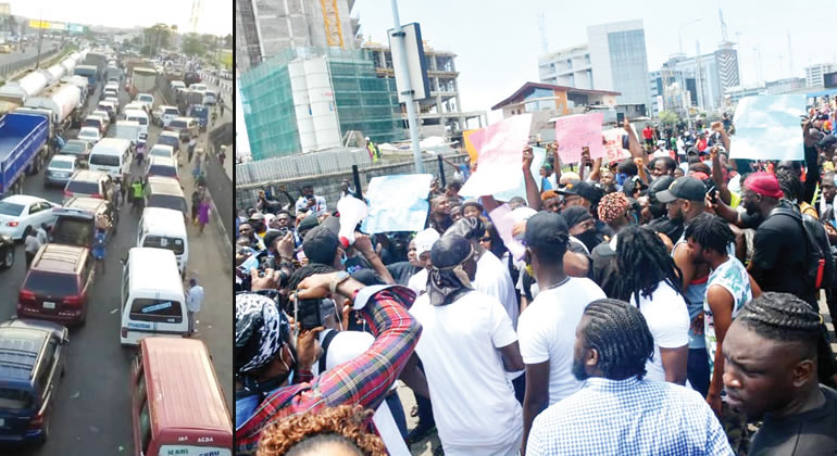 Cop, driver killed as protests spread, ground Lagos, others