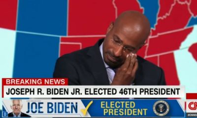 Van Jones teary after Joe Biden wins US election