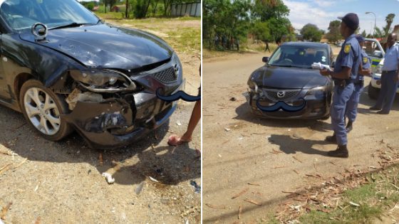 Husband allegedly smashes wife's car for leaving him in South Africa-TopNaija.ng