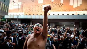 Hong Kong: Protester gets 21 months in prison for throwing eggs at police station-TopNaija.ng