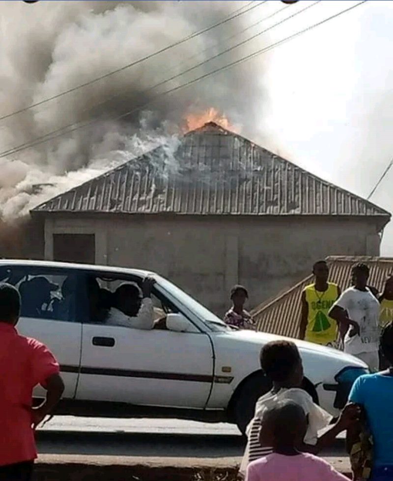 Benue State: Angry youths set church ablaze -TopNaija.ng