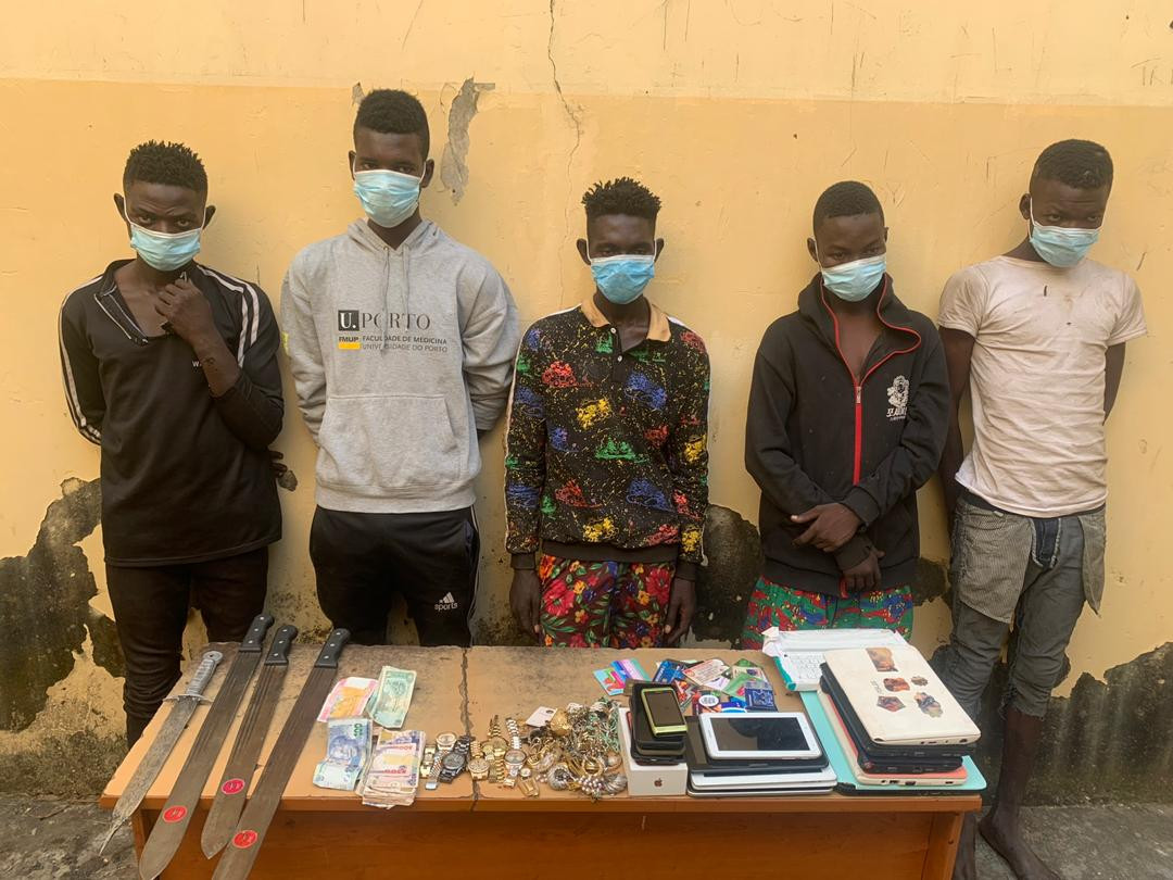 Abuja: Five robbery suspects arrested -TopNaija.ng