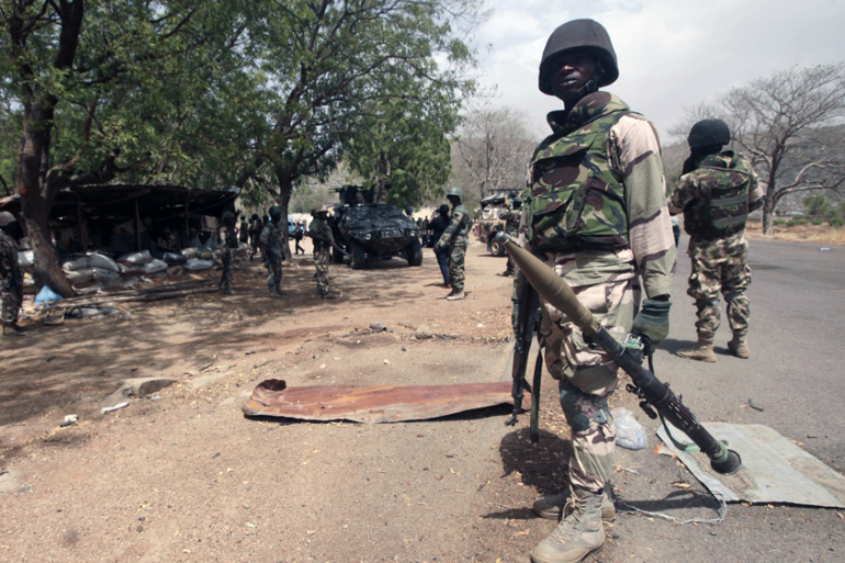 Boko Haram kill soldiers 2
