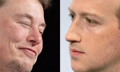 Elon Musk Zuckerberg Tesla overtakes Facebook