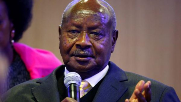 Uganda’s president Yoweri Museveni