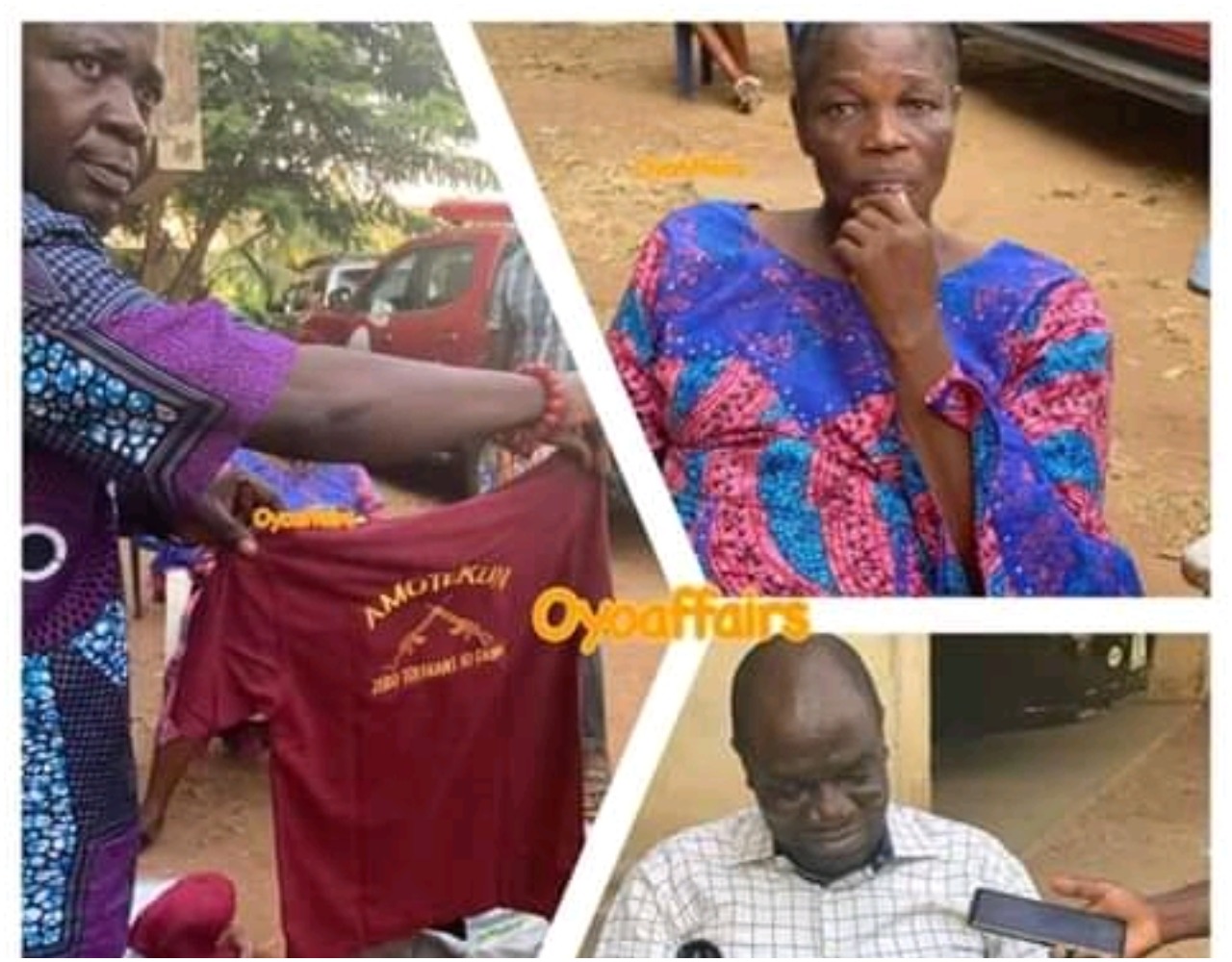 Two arrested for sewing security outfit in Ibadan [PHOTOS]-TopNaija.ng